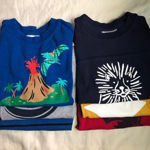 6 Hanna Andersson Short Sleeve Tee Bundle (6 tees)